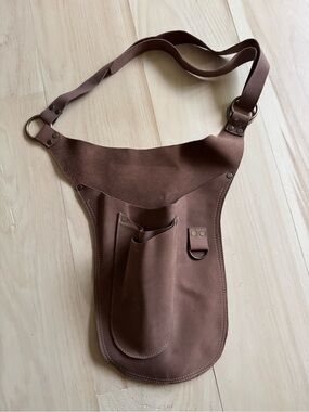 Creative Co-Op 100% Buffalo Leather Tool Pouch